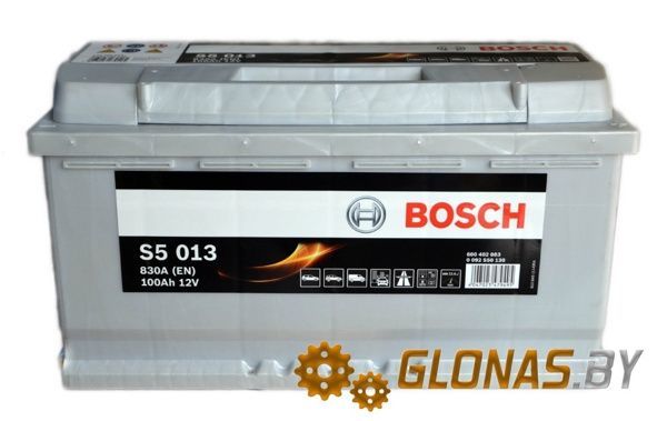 Bosch S5 Silver Plus S5013 (100Ah)